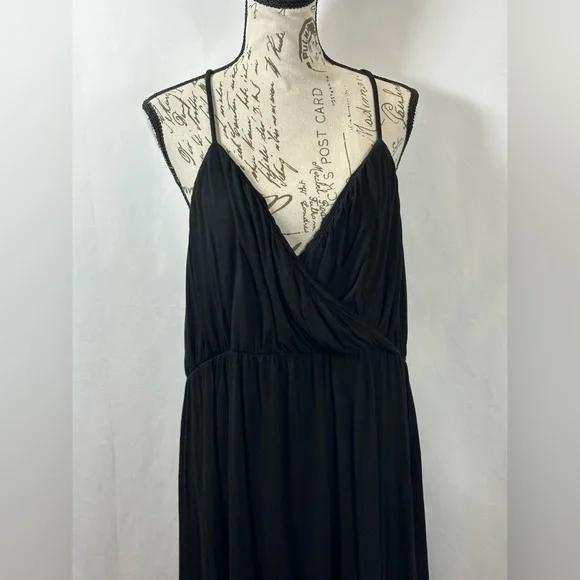 💜GAP Black Spaghetti-Strap Maxi Skirt - Picture 3 of 11